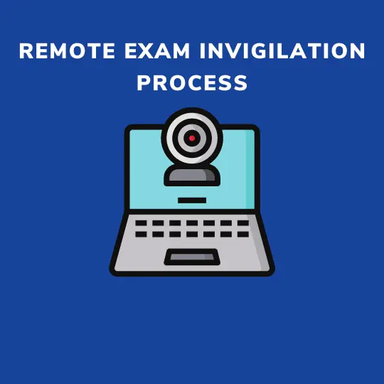 Remote Exam Invigilation Process