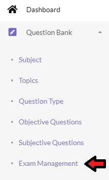 Online Exam Management