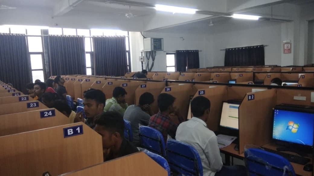 Online Examination Process at Exam Centers in Indian Cities
