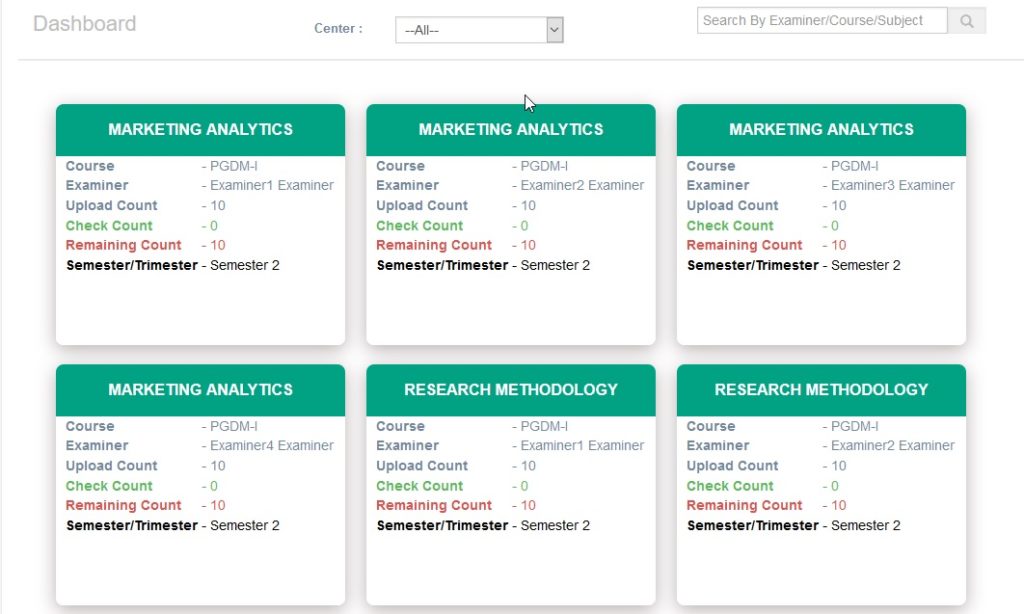 Admin Dashboard