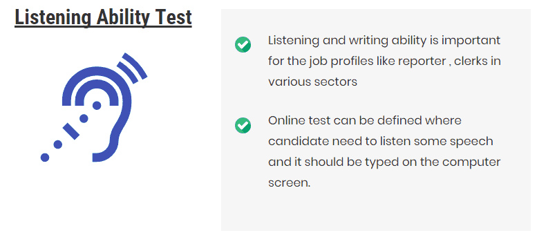 Listening Ability Test