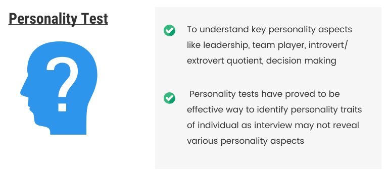 Personality Test Assessment