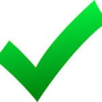 Correct Sign for Onscreen Evaluation of Answersheet