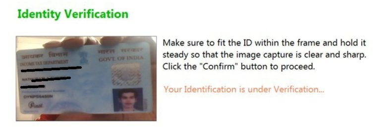 Identity Verification during Remote Proctoring online examination