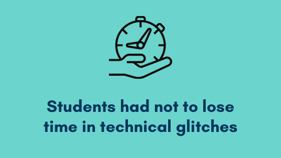 Technical error free online abacus exam