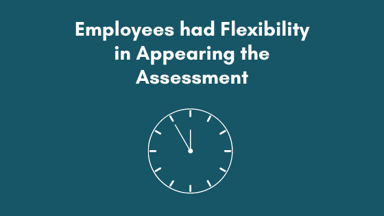 Flexible timings of exam