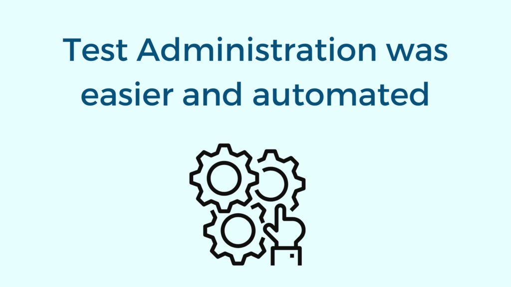 easy administration of online hiring test