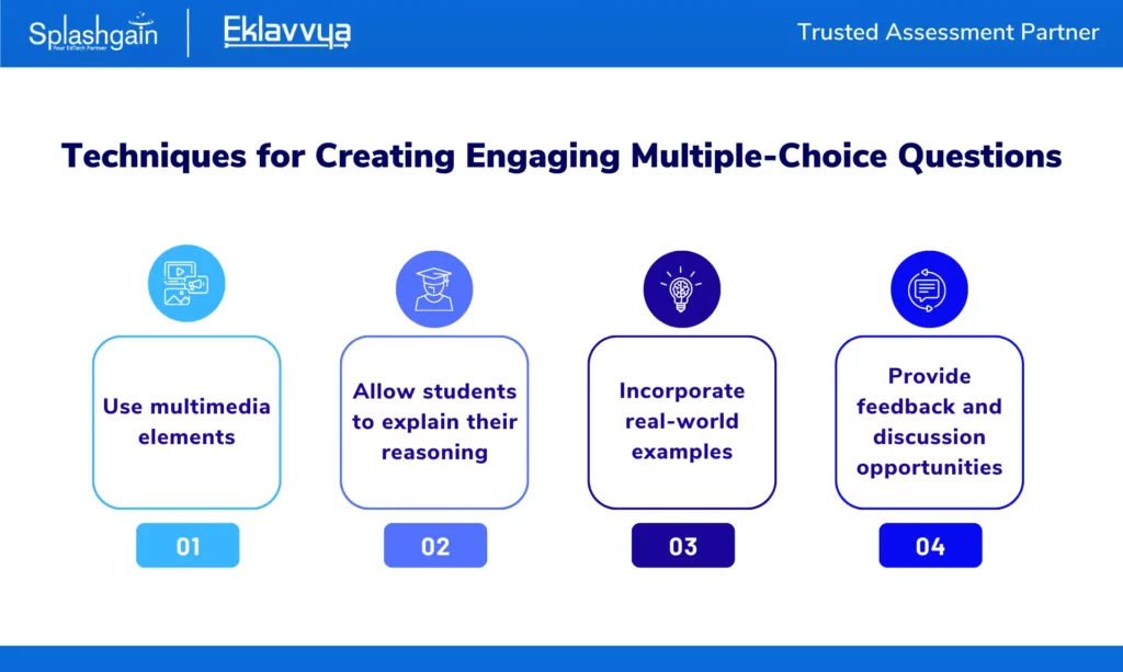 Techniques for creating engaging multiple-choice questions