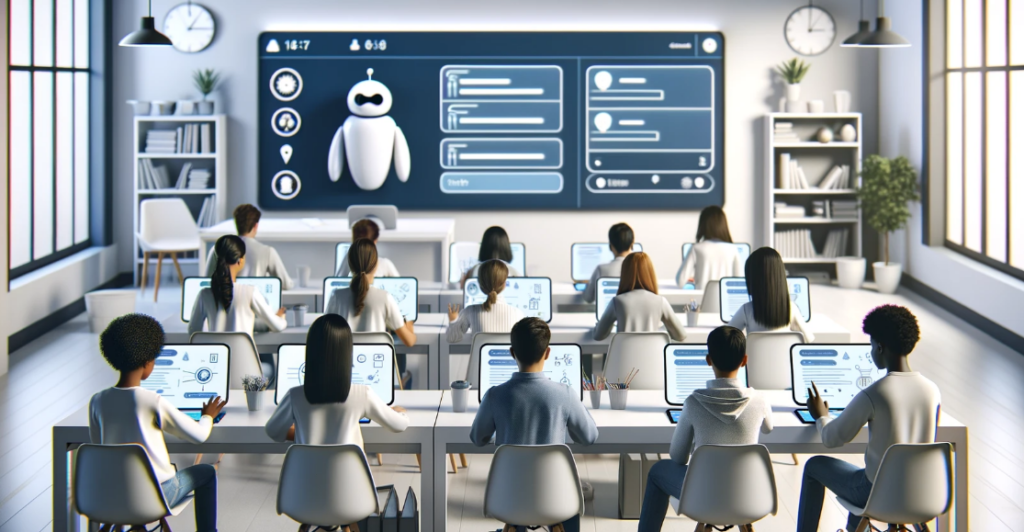 Chatbot for education answering student queries