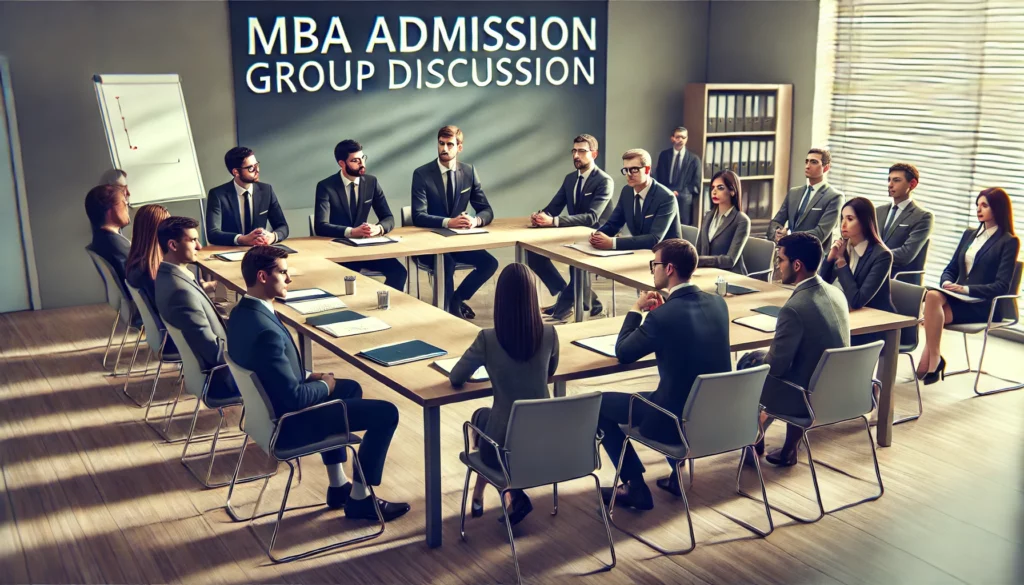 MBA Admission Group Discussion Process