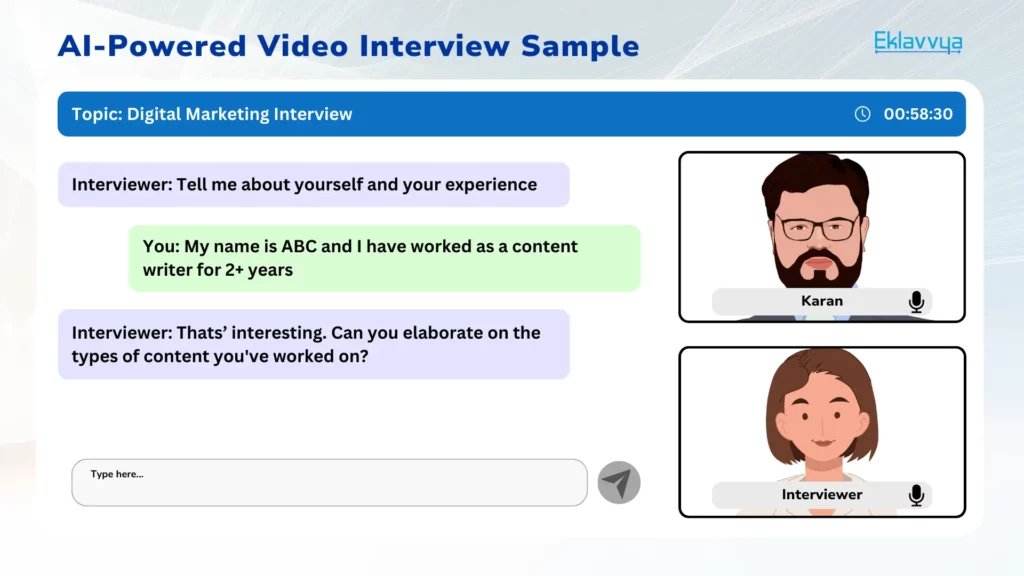 Ai admission interview