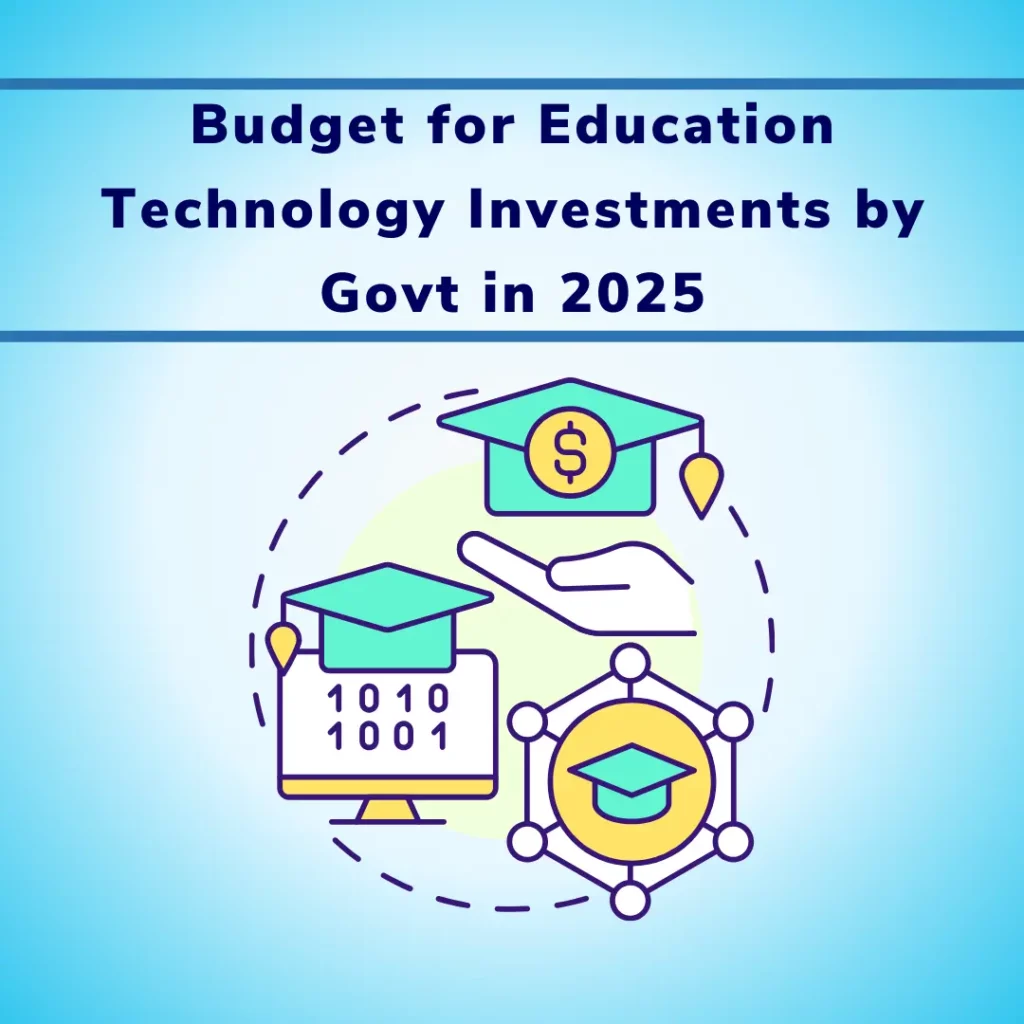Budget for Education Technology Investments by Govt in 2025