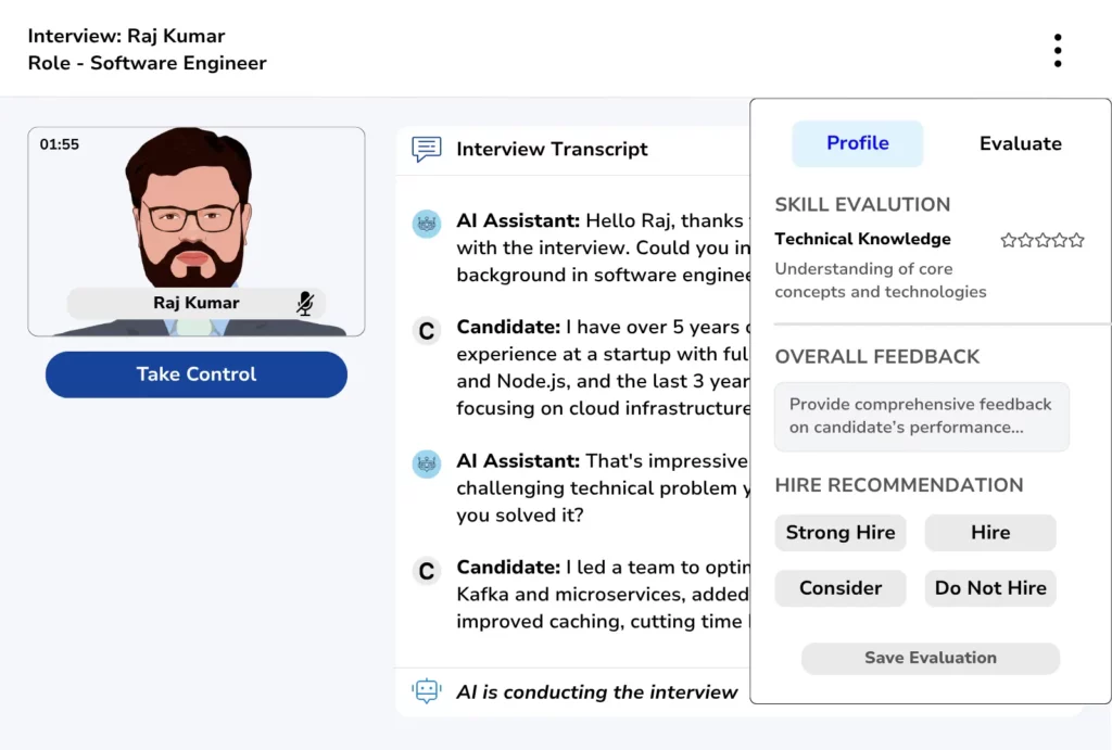 Hybrid Interviews