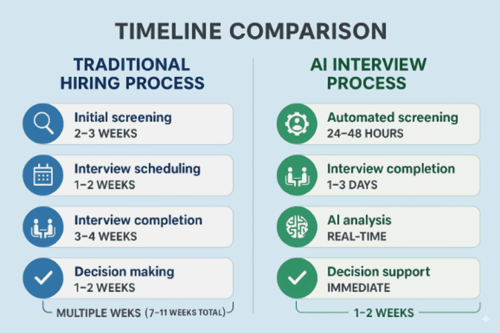 Traditional VS AI Interviews
