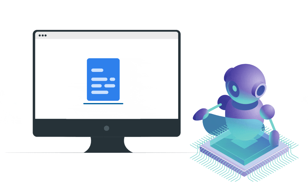 Automated descriptive answer checking using AI