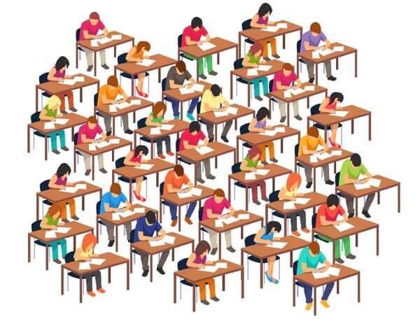 Large examination centers