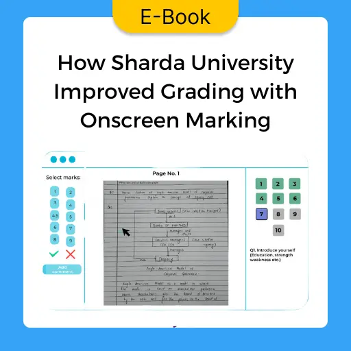 How Sharda University Improved Grading with Onscreen Marking ebook cover OSM