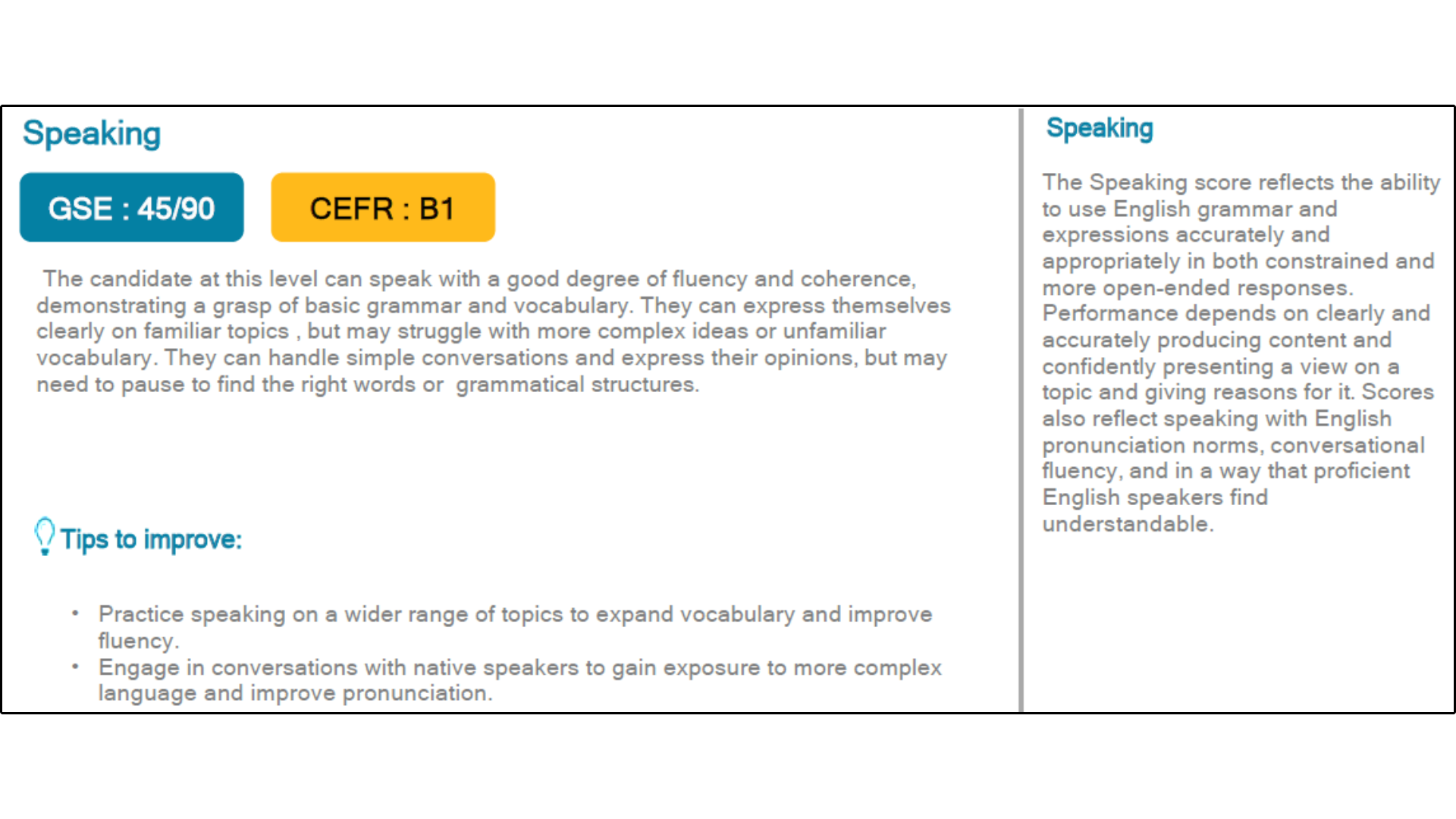 Speaking Skills