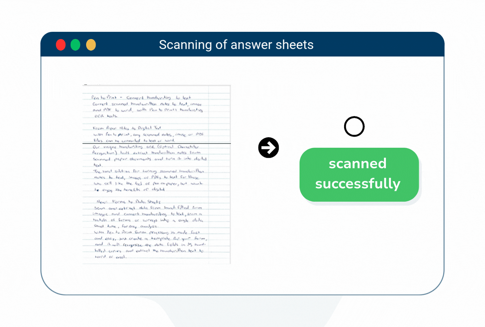 onscreen marking system